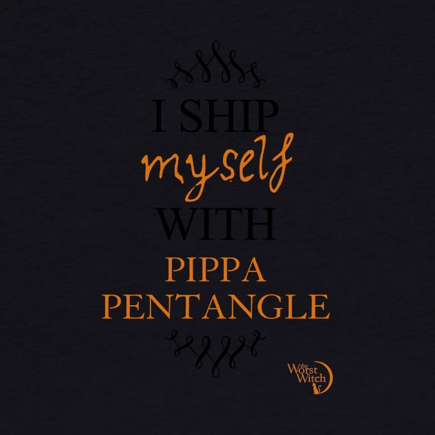 I ship myself with Pippa Pentangle by AllieConfyArt